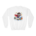 Little Superhero Kids Sweatshirt – Colorful Comic Adventure