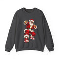 Hip Hop Santa Sweatshirt for Men – Cool Dancing Santa Christmas Crewneck