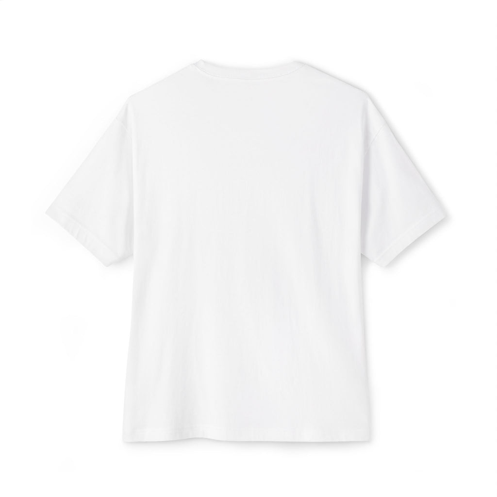 Golden Confidence Oversized Graphic Tee – Braided Woman & Gold Jewelry Print