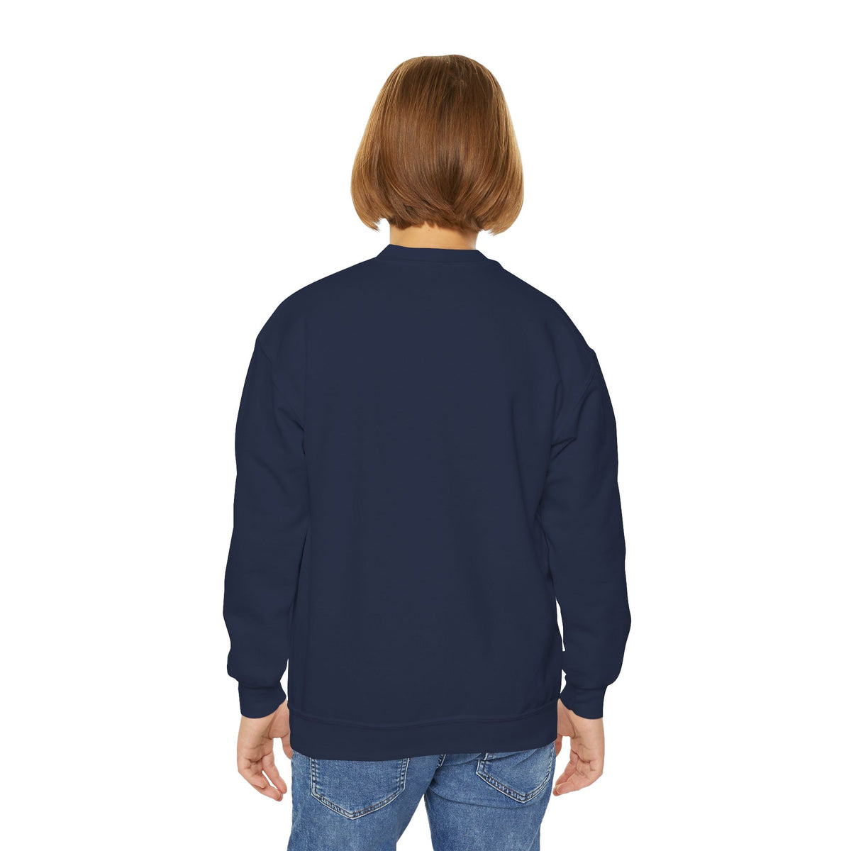 Personalized Father & Child Holding Hands Sweatshirt – Youth – Custom Names