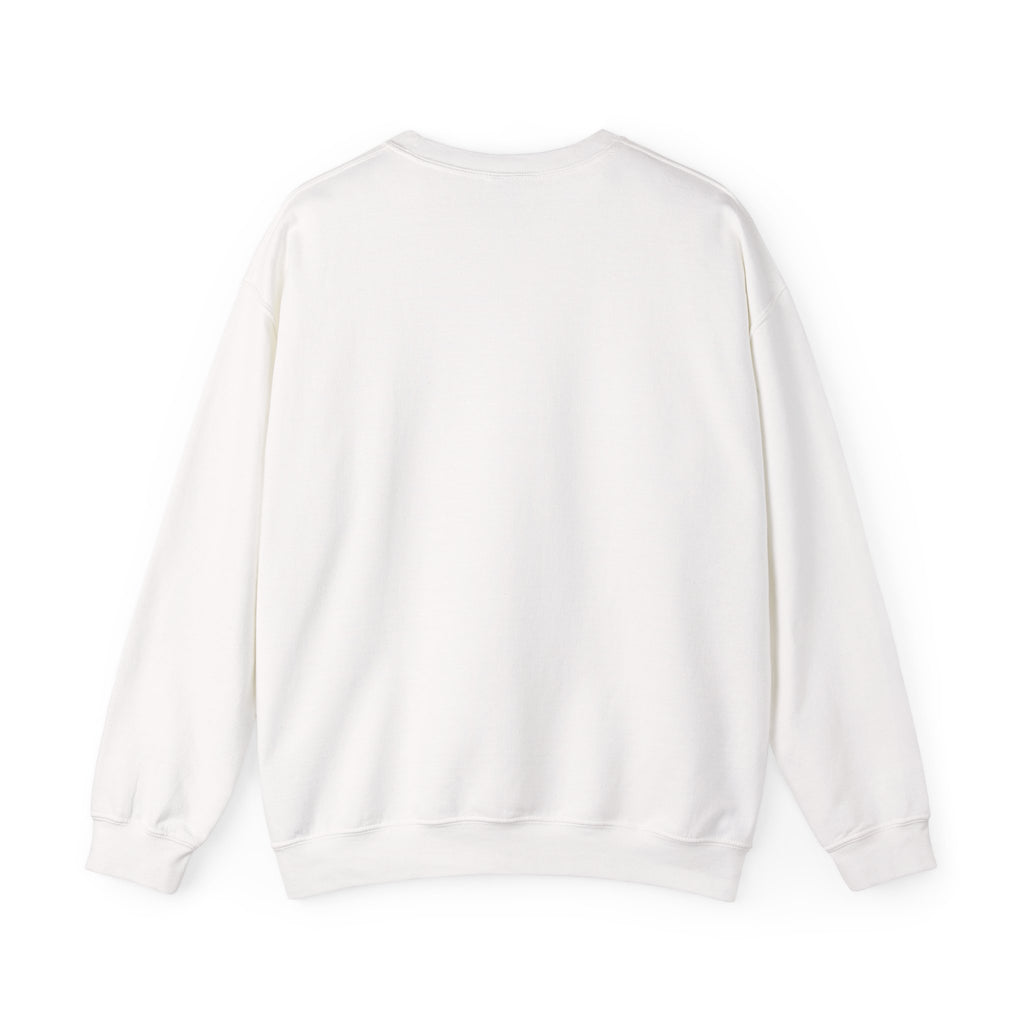 Playful Afro Girl Sweatshirt – Pink Bows & Peace Signs – Adult Crewneck