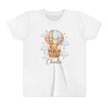 Personalized Teddy Bear Hot Air Balloon Kids T-Shirt – Custom Name