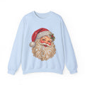 Santa Claus Rhinestone-Effect Sweatshirt for Women – Christmas Crewneck