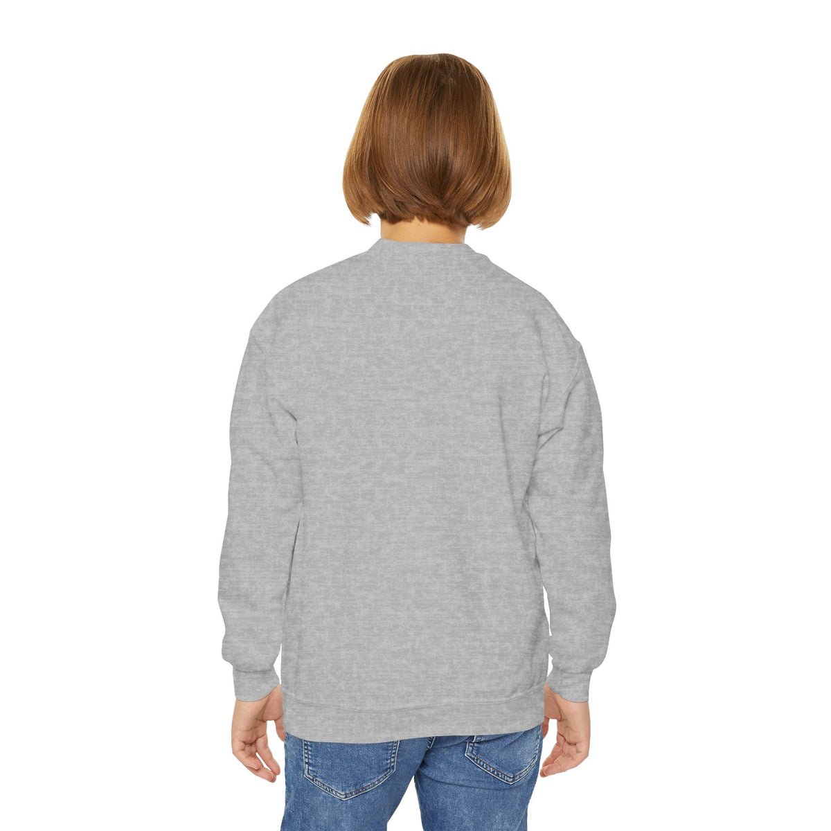 Personalized Father & Child Holding Hands Sweatshirt – Youth – Custom Names