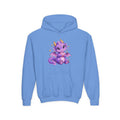 Cute Purple Dragon Girls Hoodie – Baby Dragon & Heart
