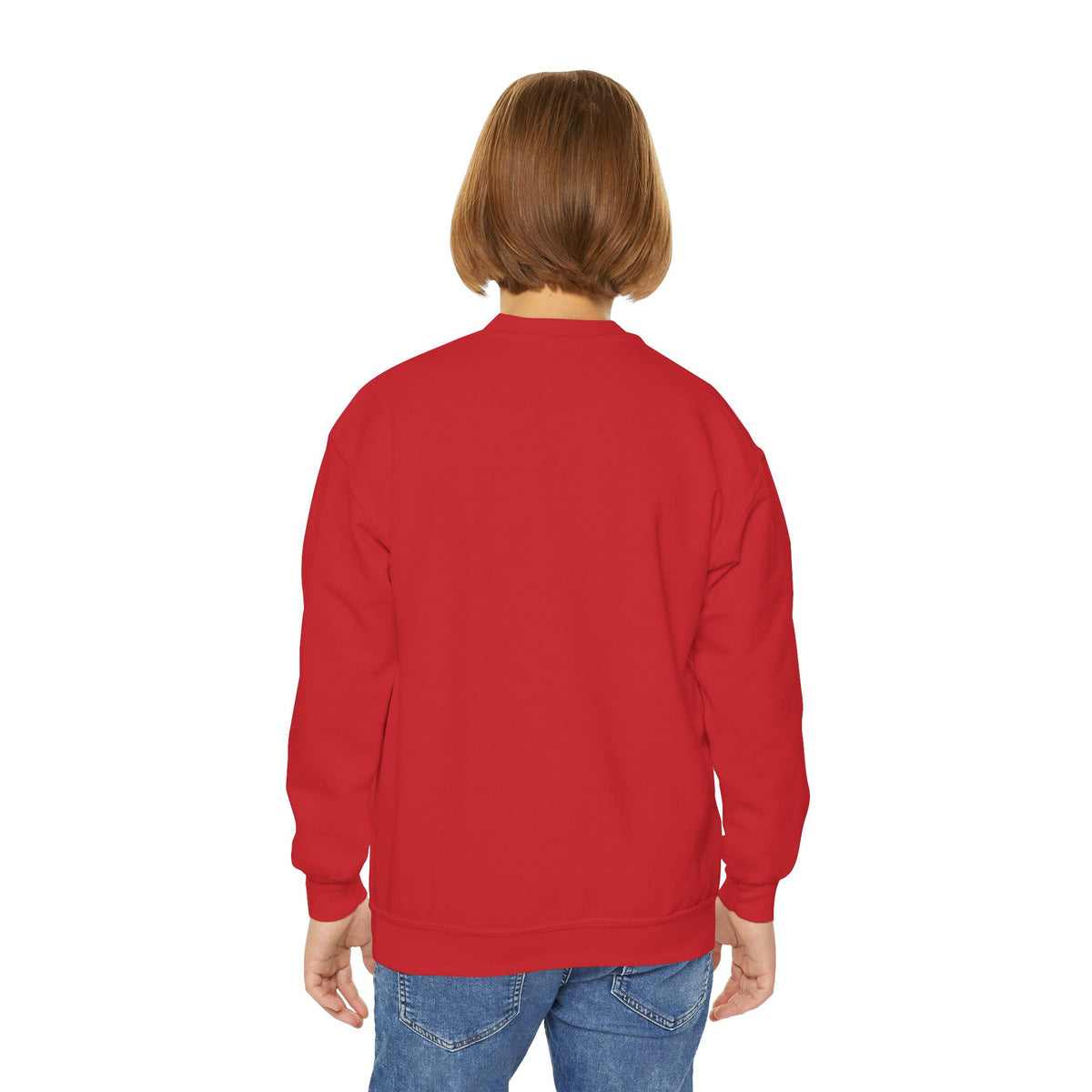 Personalized Father & Child Holding Hands Sweatshirt – Youth – Custom Names