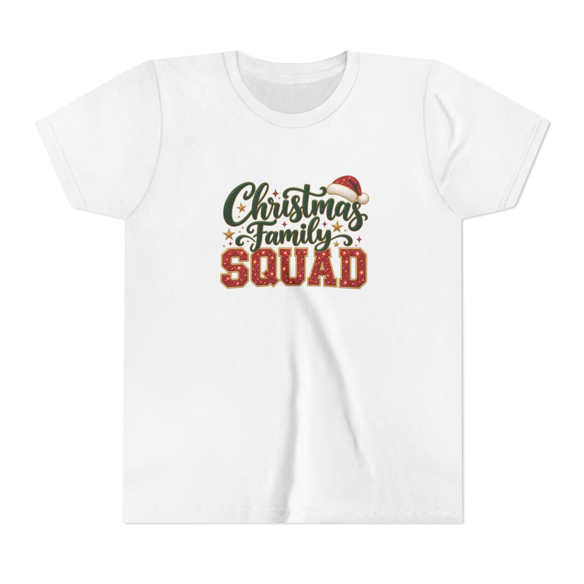 Garment print layout — your custom name is added before production